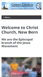 Mobile Screenshot of christchurchnewbern.com